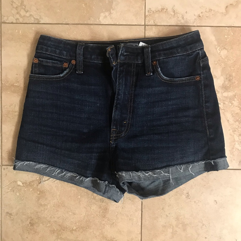 Abercrombie high rise shorts